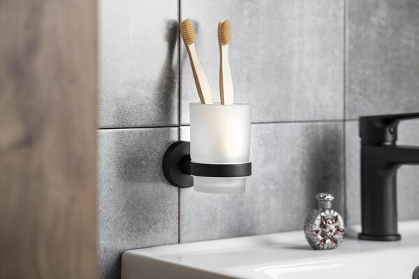 Aqualine Aqualine, SAMBA WC fali kefe, tejüveg, SB108