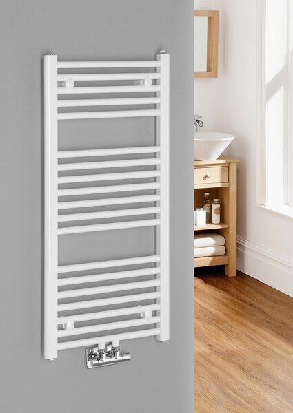 Aqualine Aqualine, DIRECT fűtőelem oldalsó csatlakozással 450x1320 mm, 594 W, fehér, ELM34T
