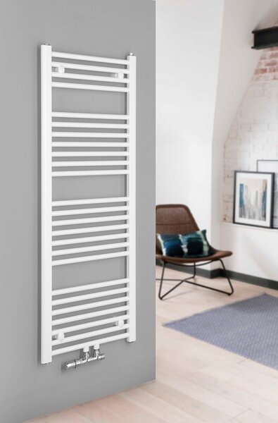 Aqualine Aqualine, DIRECT fűtőelem oldalsó csatlakozással 450x1320 mm, 594 W, fehér, ELM34T