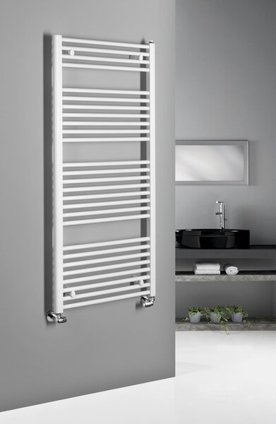 Aqualine Aqualine, DIRECT fűtőelem oldalsó csatlakozással 600x1320 mm, 795 W, fehér, ILR36T