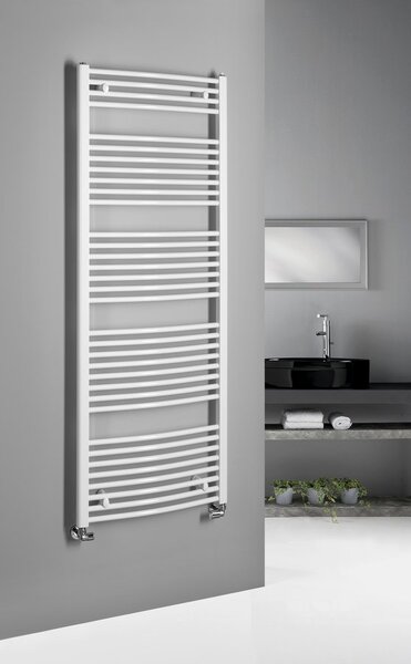Aqualine Aqualine, ORBIT fűtőelem oldalsó csatlakozással 600x1680 mm, 1013 W, fehér, ILO66T