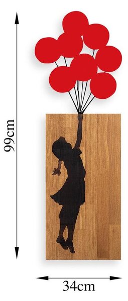 Fa fali dekoráció, Banksy - 17