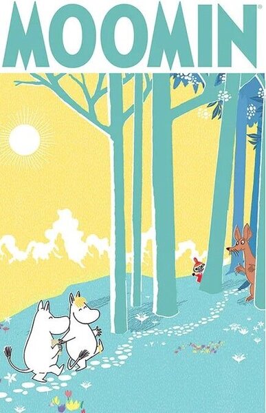 Plakát Moomins - Forest, (61 x 91.5 cm)