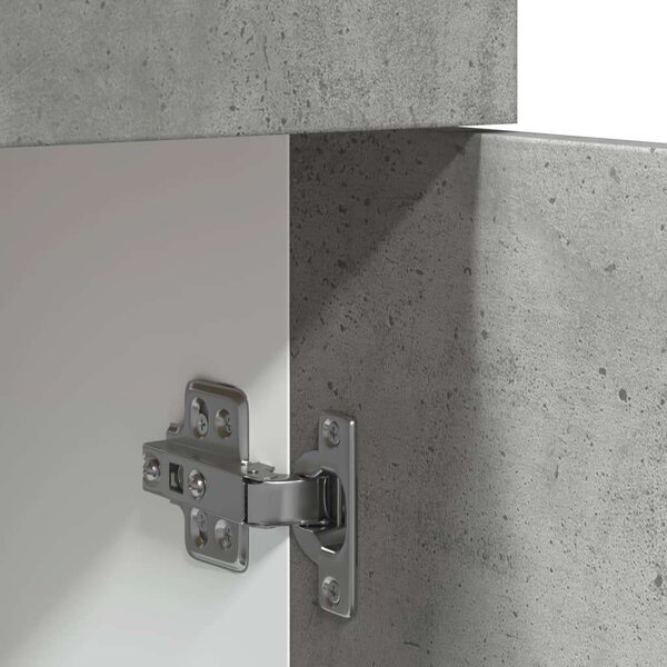 VidaXL Konyhaszekrény Fiókkal - Beton Szürke - 80x46x81,5cm