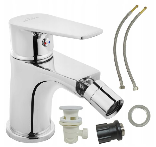 Invena Dokos, bidé csaptelep, króm, INV-BB-19-001-V