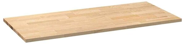 VidaXL konyhai munkalap 140x63,5x2,7cm tömör fa tölgyfa téglalap alakú
