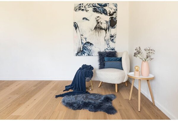 Sheepskin kék műszőrme, 60 x 90 cm - Tiseco Home Studio