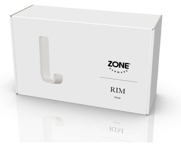 Rim fehér fali akasztó - Zone