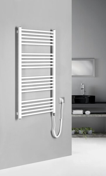 Sapho Sapho, METRO-E elektromos fűtőelem, egyenes, 500x1060 mm, 400 W, fehér, ME410
