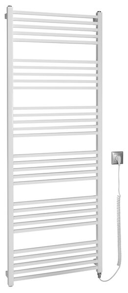 Sapho Sapho, METRO-E elektromos fűtőelem, egyenes, 600x1620 mm, 800 W, fehér, ME616