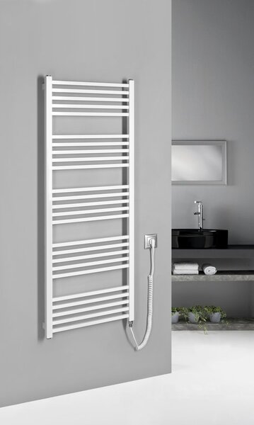 Sapho Sapho, METRO-E elektromos fűtőelem, egyenes, 500x1340 mm, 500 W, fehér, ME513