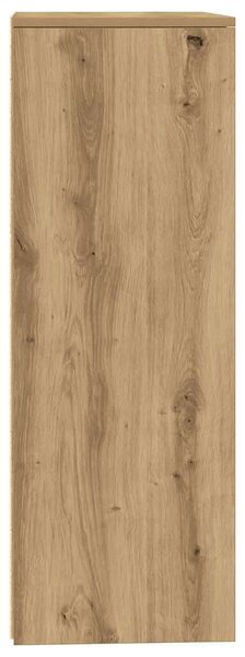 VidaXL tálalószekrény 6 fiókkal Kézműves tölgy 50x34x96 cm műszaki fa