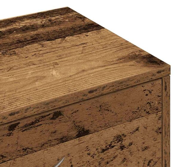 VidaXL tálalószekrény 6 fiókkal régi fa 50x34x96 cm műszaki fa