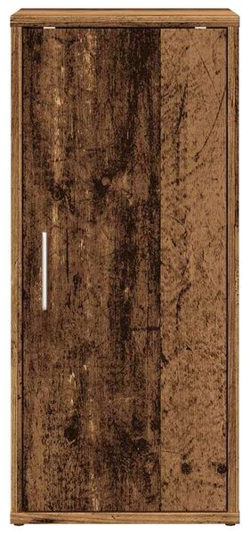 VidaXL 2 db antik fa színű szerelt fa cipősszekrény 32 x 35 x 70 cm