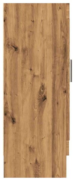 VidaXL kézműves tölgy színű szerelt fa könyvszekrény 82,5x30,5x80 cm