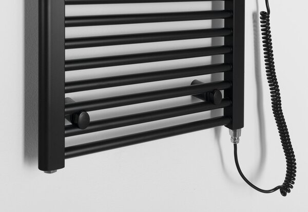 Aqualine Aqualine, DIRECT-E elektromos fűtőelem, egyenes, 450x1320 mm, 400 W, fekete, ILE34TB