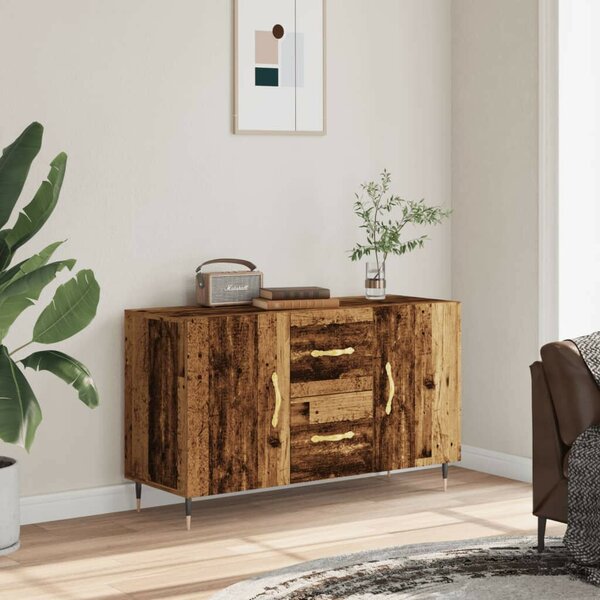 VidaXL antik fa színű szerelt fa tálalószekrény 100 x 36 x 60 cm