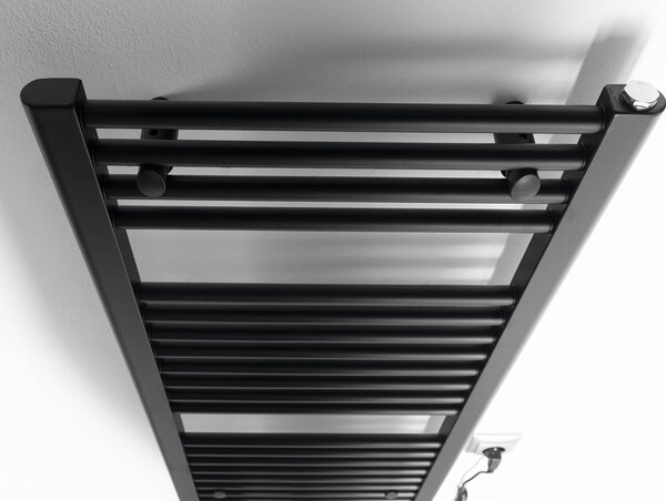 Aqualine Aqualine, DIRECT-E elektromos fűtőelem, egyenes, 450x960 mm, 300 W, fekete, ILE94TB