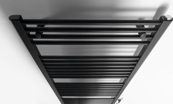 Aqualine Aqualine, DIRECT-E elektromos fűtőelem, egyenes, 600x1320 mm, 600 W, fekete, ILE36TB