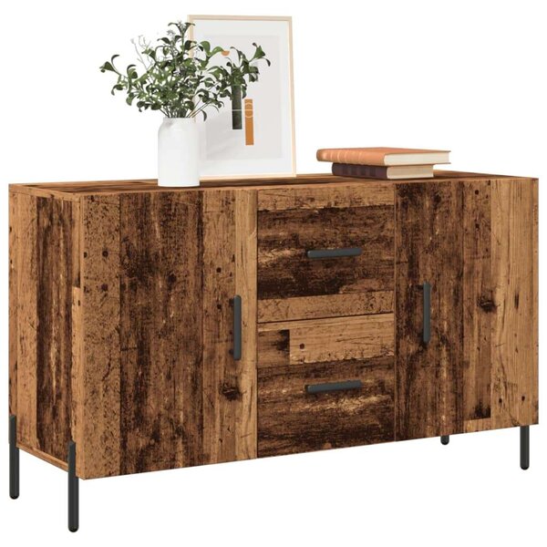 VidaXL antik fa színű szerelt fa tálalószekrény 100 x 36 x 60 cm