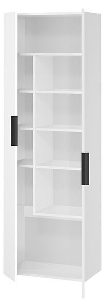 Cersanit City, magas fürdőszobai szekrény 60x36x180 cm, fehér, S584-019-DSM