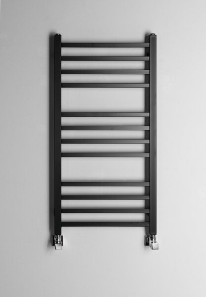 Sapho Sapho, METRO fűtőelem 450x890 mm, fekete matt, IR400TB