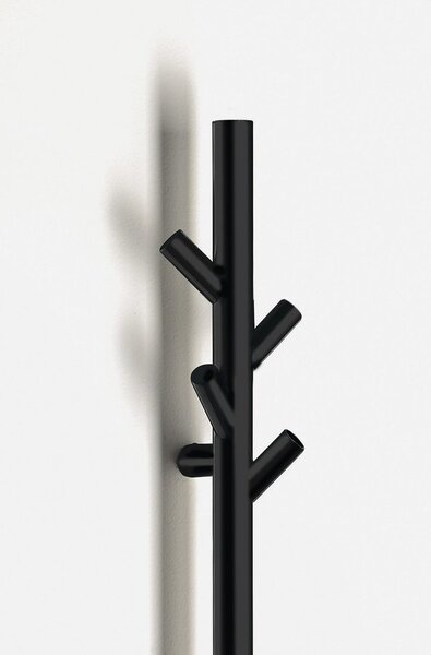 Sapho Sapho, PASADOR elektromos törölközőszárító, kerek, 150x1500 mm, 30 W, fekete matt, ER175BV