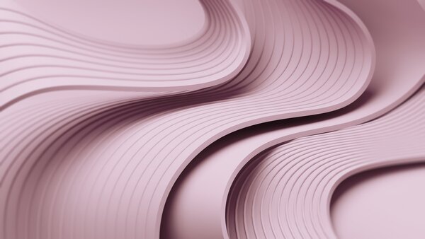 Fotótapéta Rózsaszín és fehér hullámos vonalak, Geometriai 3D fotótapéta, Népszerű fotótapéta, w01147v1 - Tapeko.hu