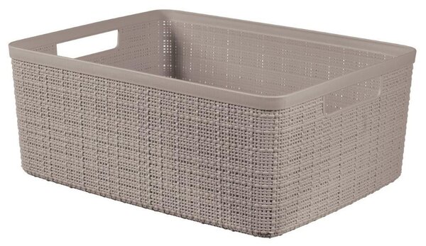 Curver Jute M 12 l taupe tárolódoboz
