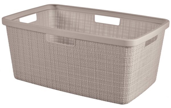 Curver Jute 46 l szennyestartó kosár taupe