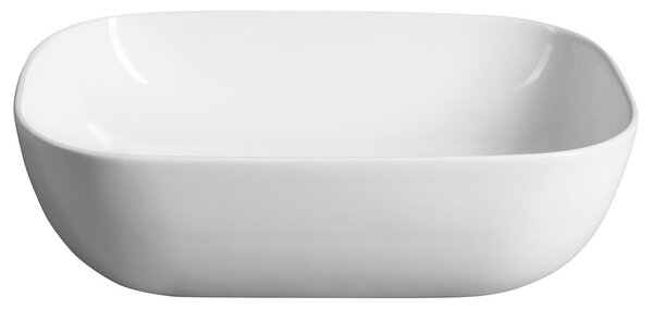 Aqualine Aqualine, Kerámia munkalap mosogató, 46x34 cm, fehér, 46341