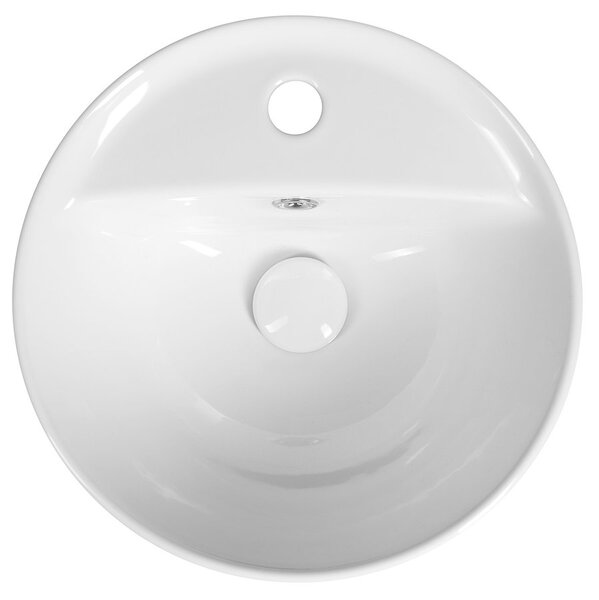 Sapho Sapho, YUVA kerámia mosogató, Ø 38cm, fehér, TU0652