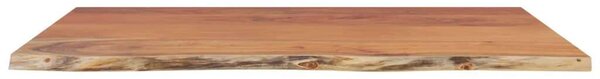 VidaXL tömör akácfa téglalap alakú fürdőszobai pult 100 x 60 x 2,5 cm