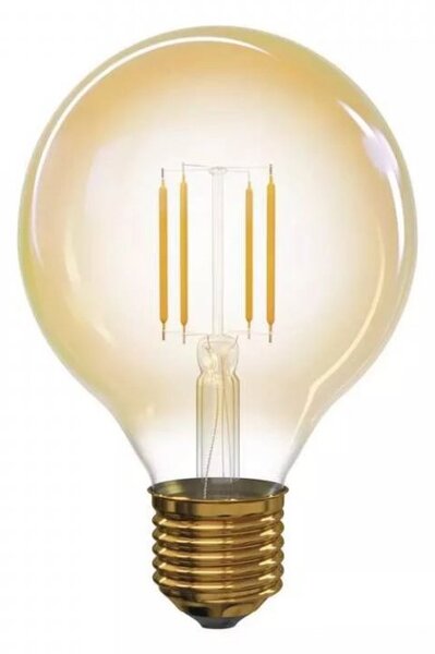 EMOS Vintage LED-égő, 4W, E27, gömbölyű
