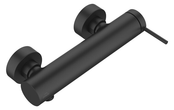 Invena Kalitea, fali zuhanycsaptelep 150mm, fekete matt, INV-BN-72-004-V