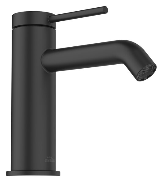 Invena Kalitea, mosogató csaptelep h-147, fekete matt, INV-BU-72-004-V