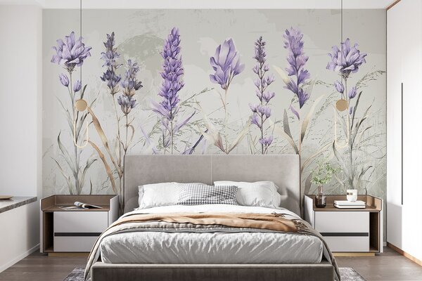 Fotótapéta Elegáns botanikus akvarell növényvilág, Modern fotótapéta, Modern fotótapéta, w08346 - Muralas.hu