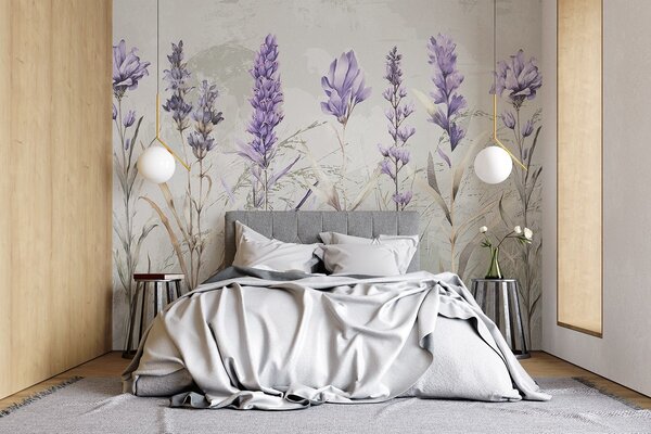 Fotótapéta Elegáns botanikus akvarell növényvilág, Modern fotótapéta, Modern fotótapéta, w08346 - Muralas.hu