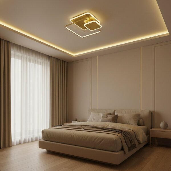 Mennyezeti lámpa APP1713-C GOLD LED