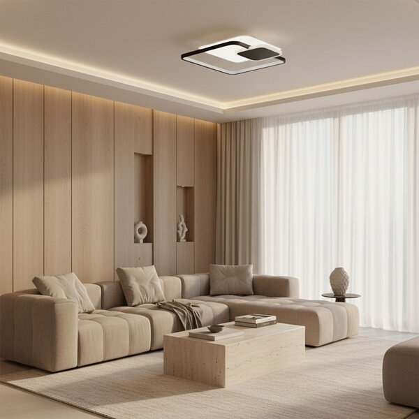 Mennyezeti lámpa APP1712-C BLACK LED