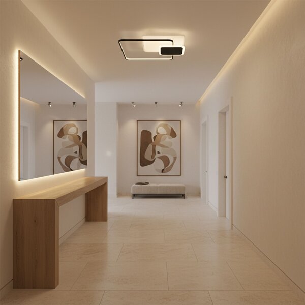 Mennyezeti lámpa APP1712-C BLACK LED
