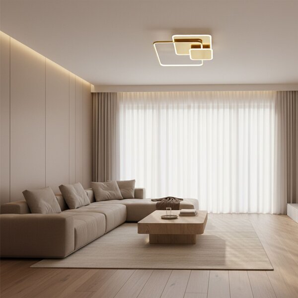 Mennyezeti lámpa APP1714-C Brush Gold LED