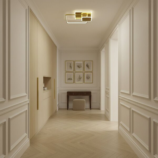 Mennyezeti lámpa APP1714-C Brush Gold LED