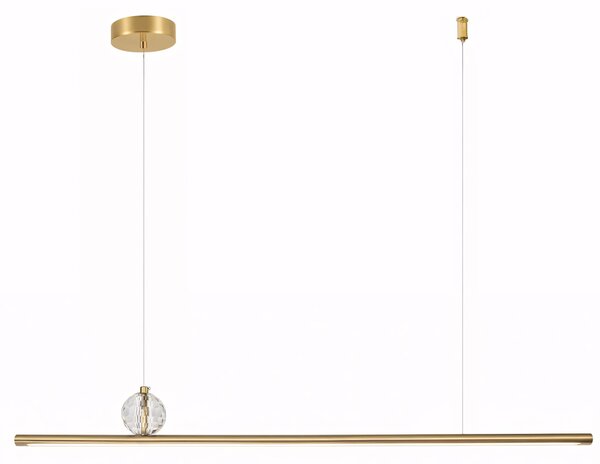 Mennyezeti lámpa LED APP1778-CP Brush Gold