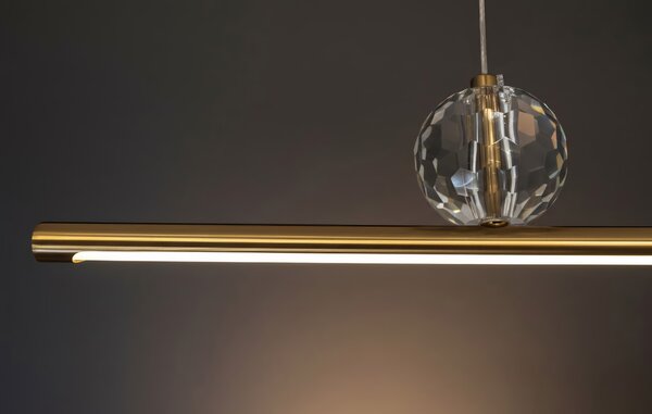 Mennyezeti lámpa LED APP1778-CP Brush Gold
