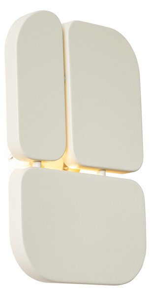 Design bézs fali lámpa 3 égős - Planes