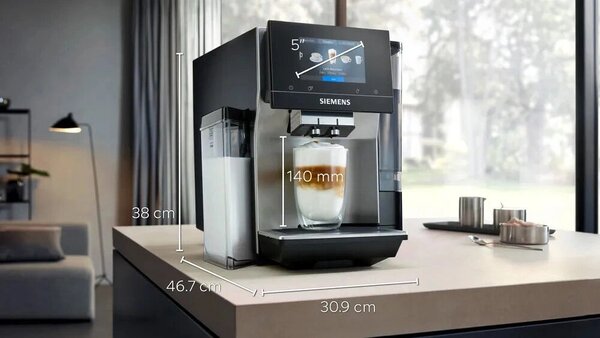 Siemens TQ717R03 fekete automata kávéfőző