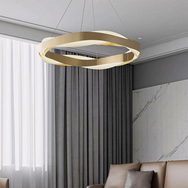 Mennyezeti lámpa LED APP1802-CP Brush Gold