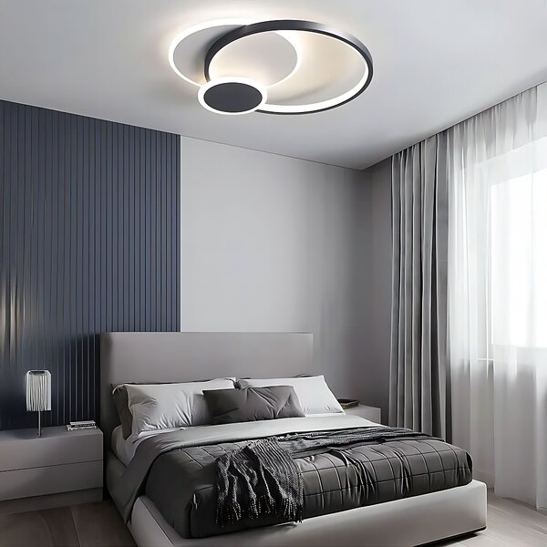 Mennyezeti lámpa APP1709-C Black LED