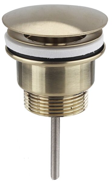 Sapho Sapho, mosogató kimenet 5/4", nem zárható, nagy dugó, vastagság: 10-55 mm, arany matt, 542.742.5GB
